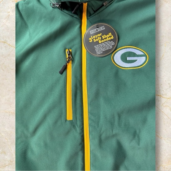 NFL Soft Shell Coat - Green Bay Packers, 2XL - NWT - Picture 3 of 13